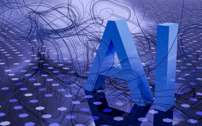 AI tools on laptop screen for Canadian small business - Photo by Steve Johnson on Unsplash