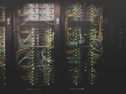 Data centre server room representing AI infrastructure investment