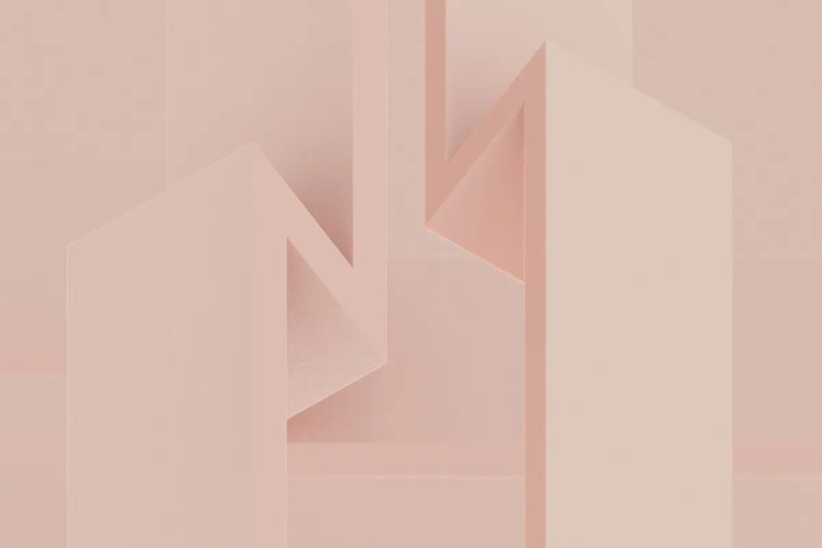 Abstract pink paper columns, a stand-in for the sorting step Ontario AI job posting disclosure covers