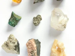A pile of assorted polished stones in several colours