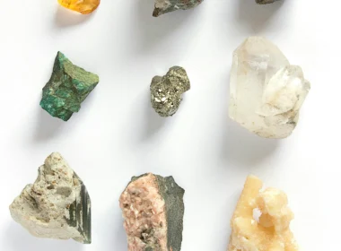 A pile of assorted polished stones in several colours
