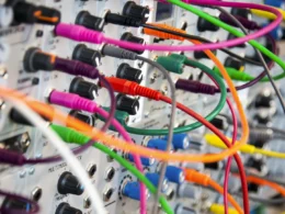 Assorted electric cables