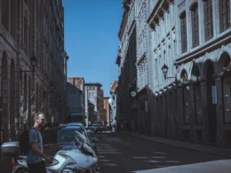 Old Montreal street of stone facades, the city where the Canada-EU Digital Trade Agreement was concluded